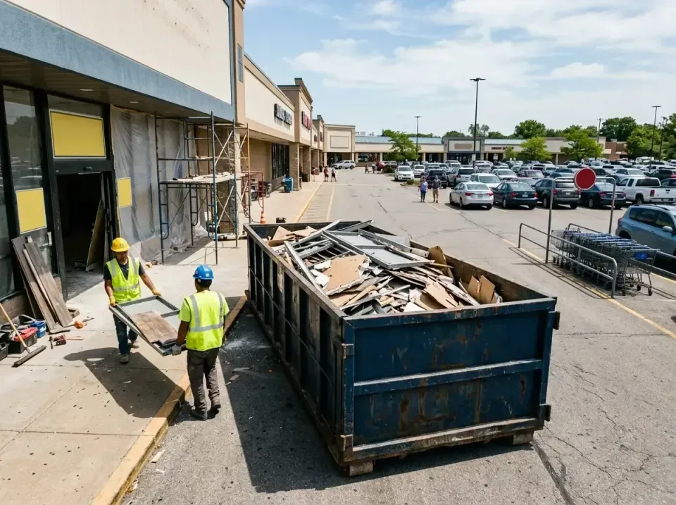 retail-store-renovation-debris-003 — frequently asked questions, Roll-off Dumpster Rentals in Olyphant, PA